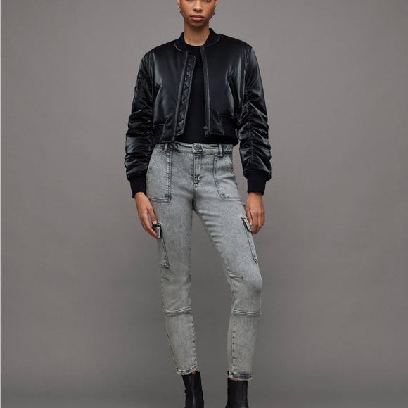 ALLSAINTS Duran Skinny Cargo Pants - Picture 2 of 14